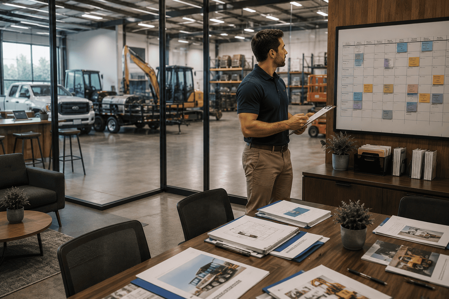 Rental facilities booking support